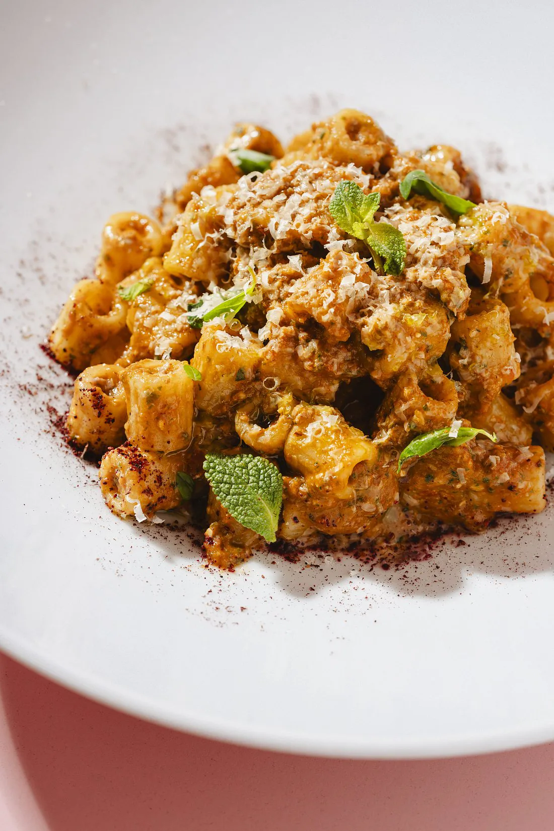 Ditali al pesto rosso